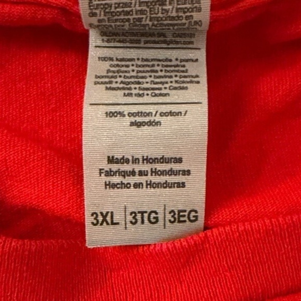 Arizona Wildcats 2022 Pac-12 Champions Basketball Red T-Shirt Gildan Mens 3XL - Picture 7 of 10